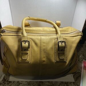 Coach Large leather bag in Camel $99